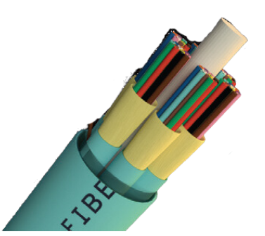 Close up of a 2mm Micro Breakout cable, click for more information about Distribution & Micro Distribution