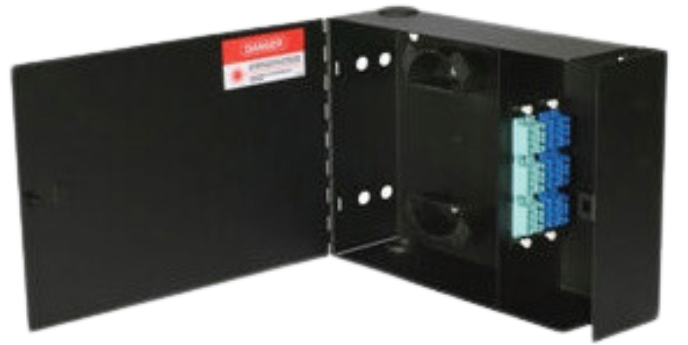 Close up of the Legacy Wall Mount Distribution & Patch Panels, click for more information on the product.