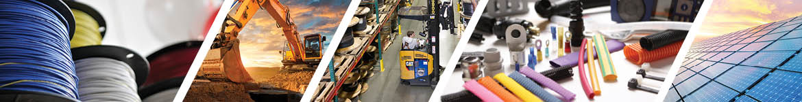 Collage of cable/wire products and uses