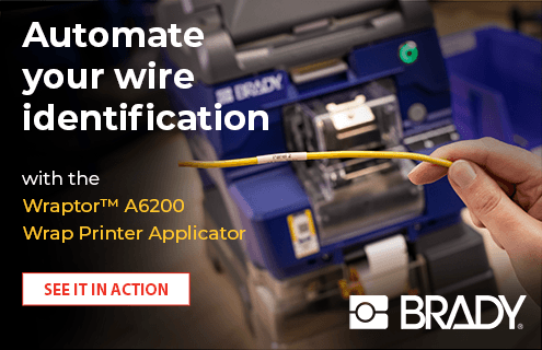 Brady wire product feature